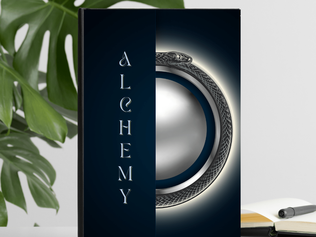 Alchemy Journal - 400+ pages of guided reflections, wisdom, and cosmic curiosities.