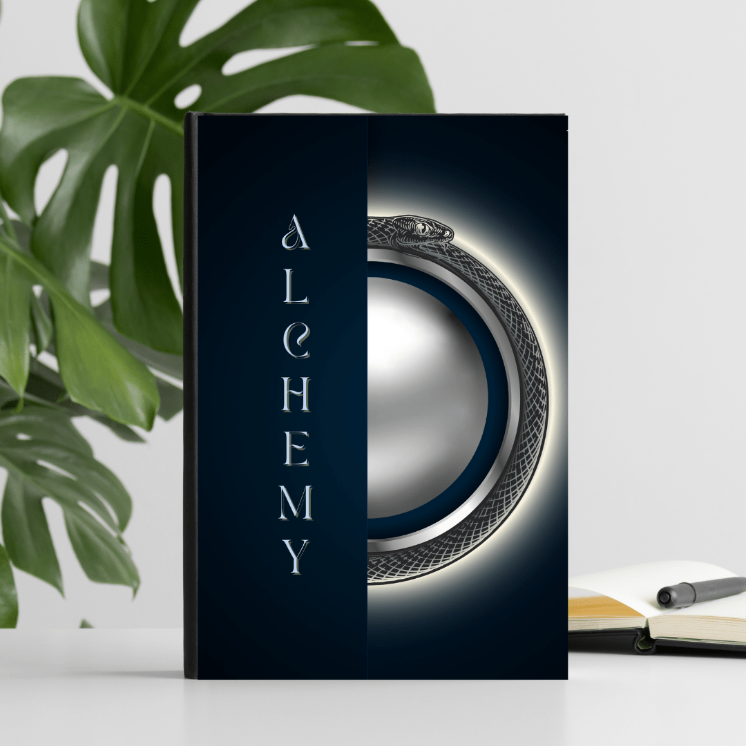 Alchemy Journal - 400+ pages of guided reflections, wisdom, and cosmic curiosities.