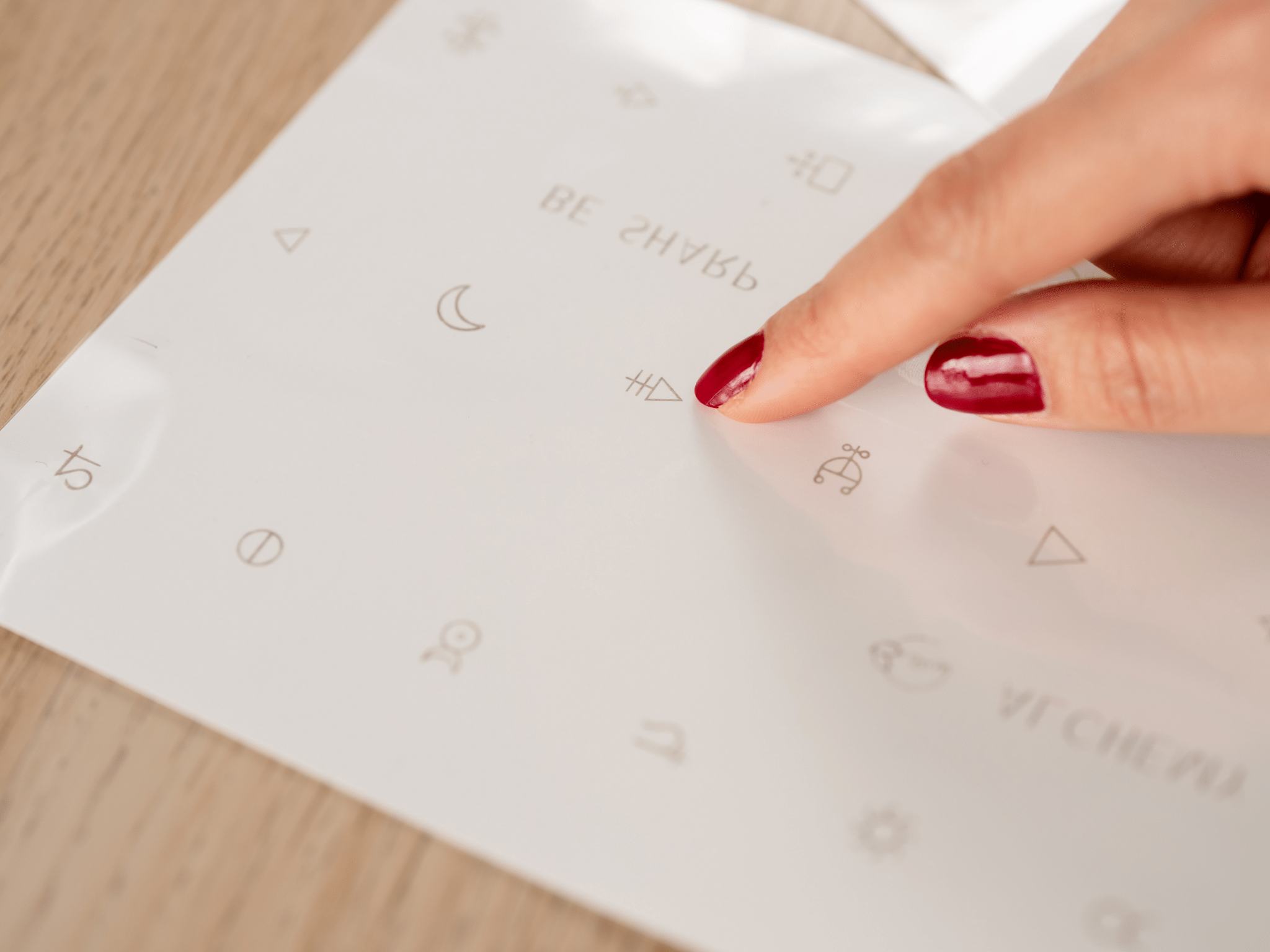 Be Sharp Alchemy Collection – symbolic vegan tattoos for inner alchemy and awareness