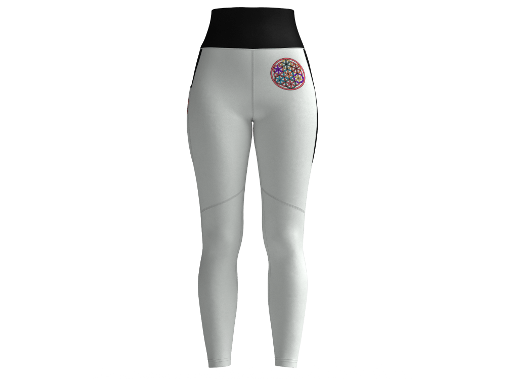 Mandala Magic Minimal Yoga Leggings – mindful activewear for women