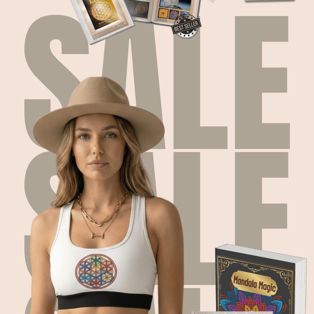 Mindful Activewear Set | Premium Bundle by Be Sharp (Bra + Minimal Design Legging + Marker) from Be Sharp – Spiritual Apparel & Wellness Goods