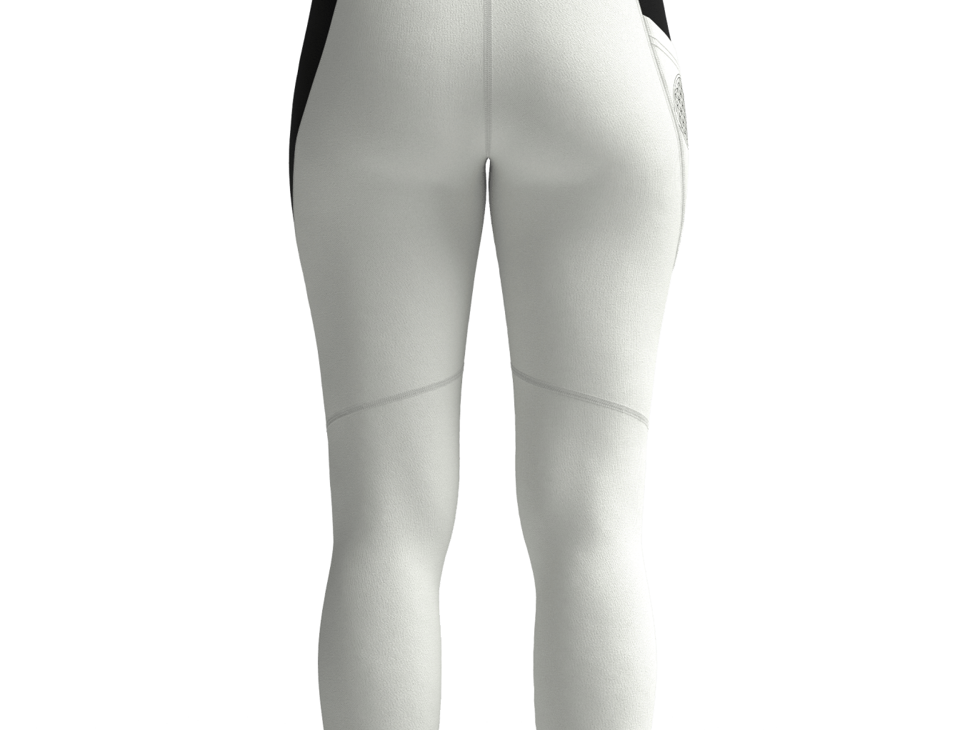 Sacred geometry inspired Mandala Leggings – minimalist design for mindful movement