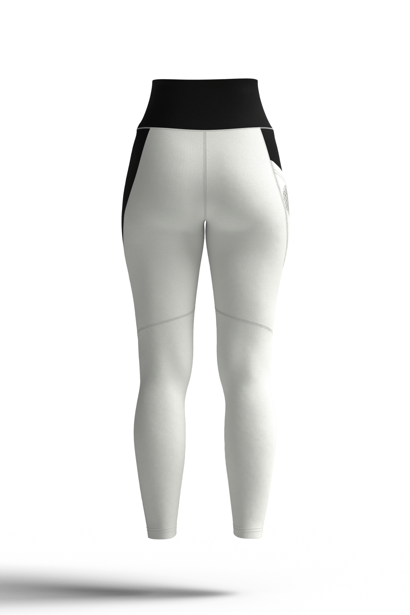 Sacred geometry inspired Mandala Leggings – minimalist design for mindful movement