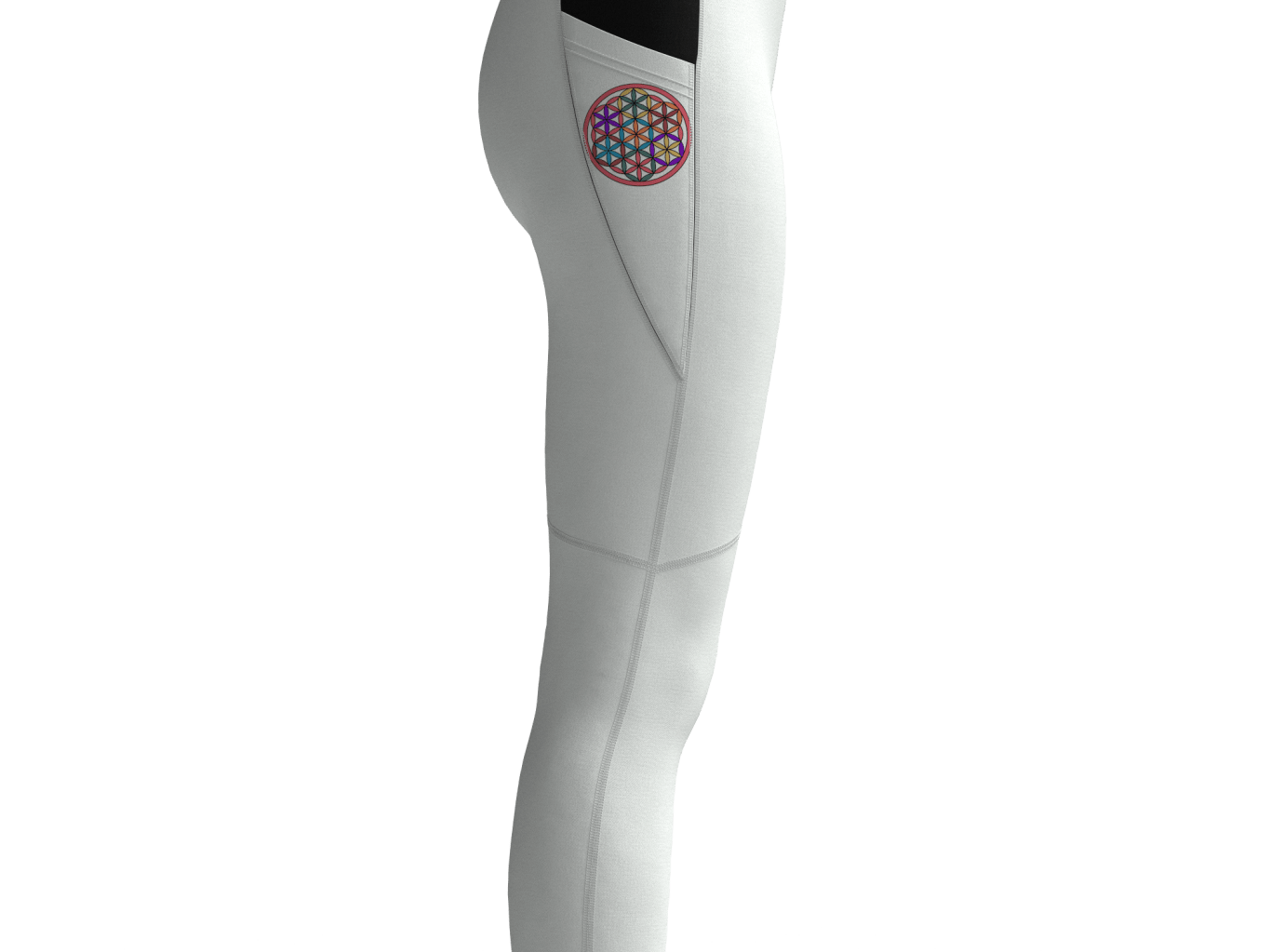 Creative activewear bundle – color-in leggings with mindful design