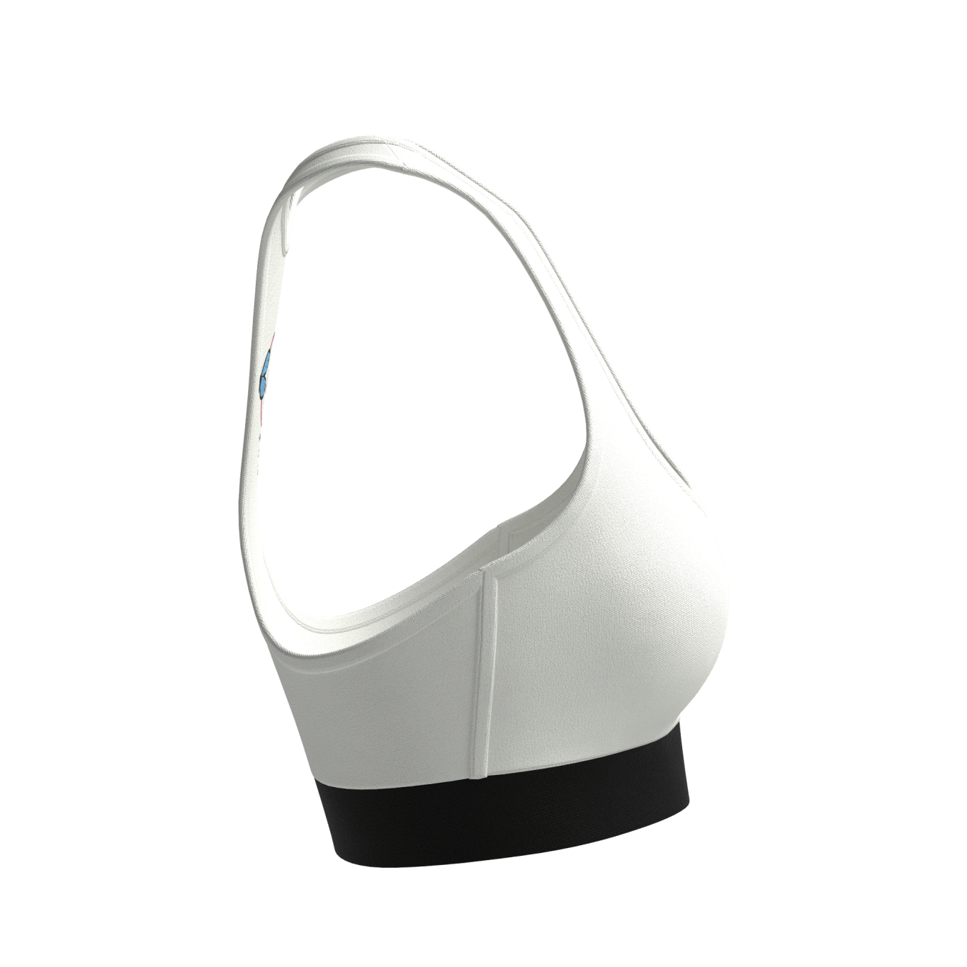 Woman wearing Mandala Magic Sports bra and leggings designed for coloring and self-expression