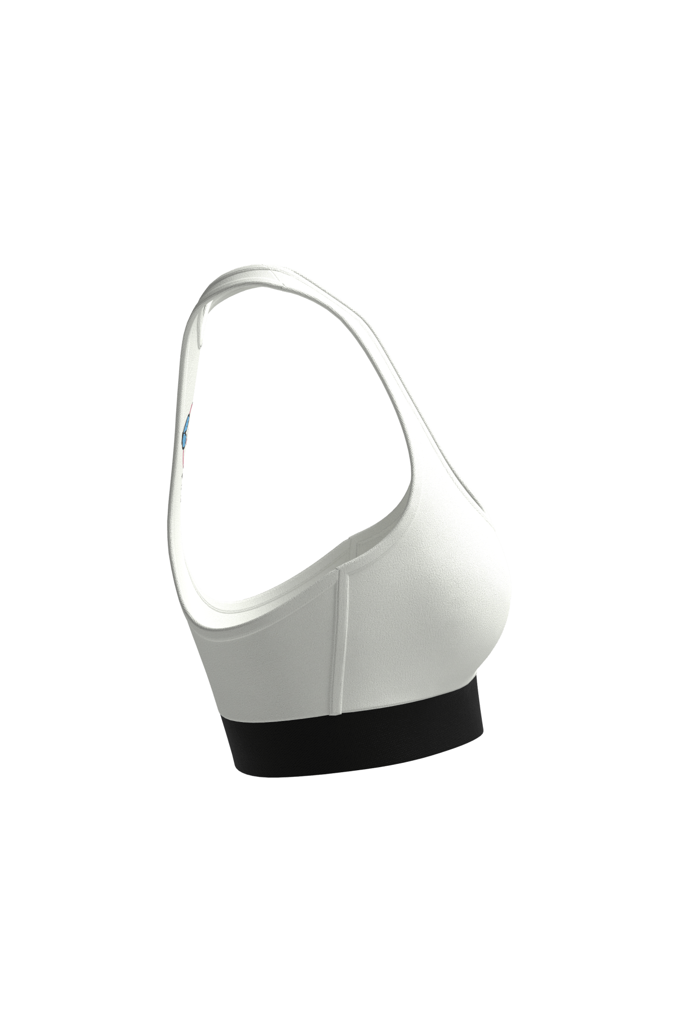 Woman wearing Mandala Magic Sports bra and leggings designed for coloring and self-expression