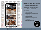 Alchemy Digital Pack – Journal, eGuide & App Access from Be Sharp – Spiritual Apparel & Wellness Goods