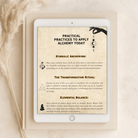 Alchemy Digital Pack – Journal, eGuide & App Access from Be Sharp – Spiritual Apparel & Wellness Goods