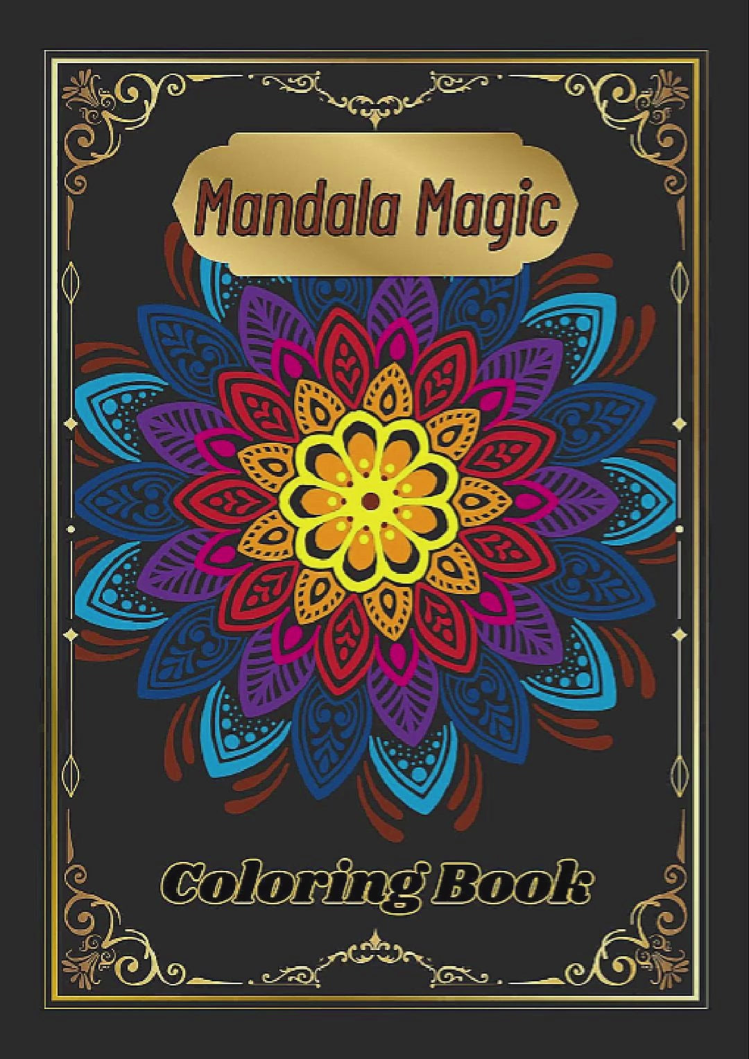 Downloadable Adult Mandala Coloring Book for Creativity